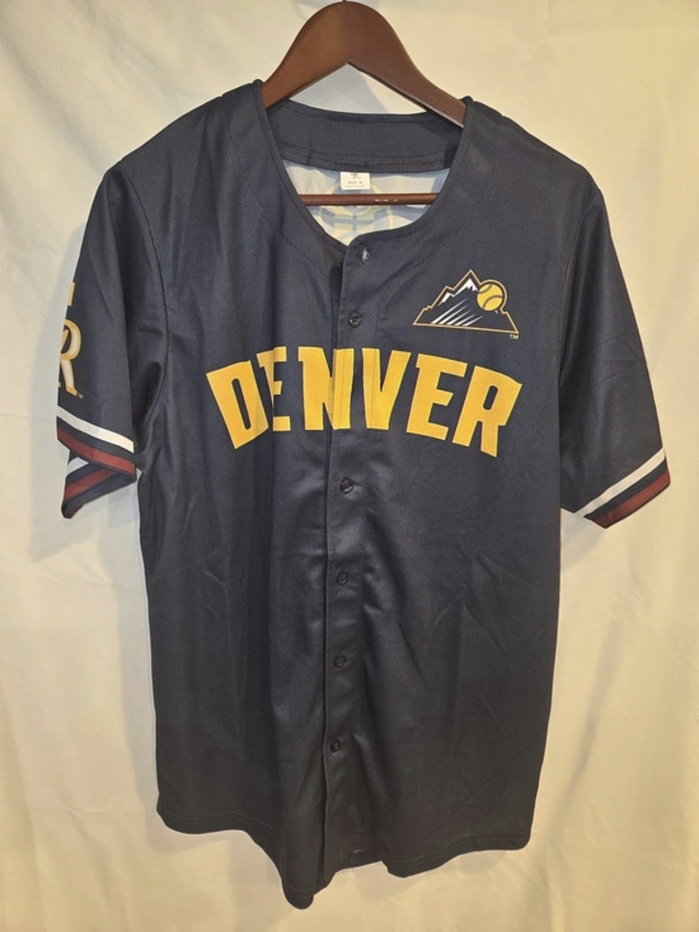 Colorado Rockies / Denver Nuggets Colab Giveaway Jersey